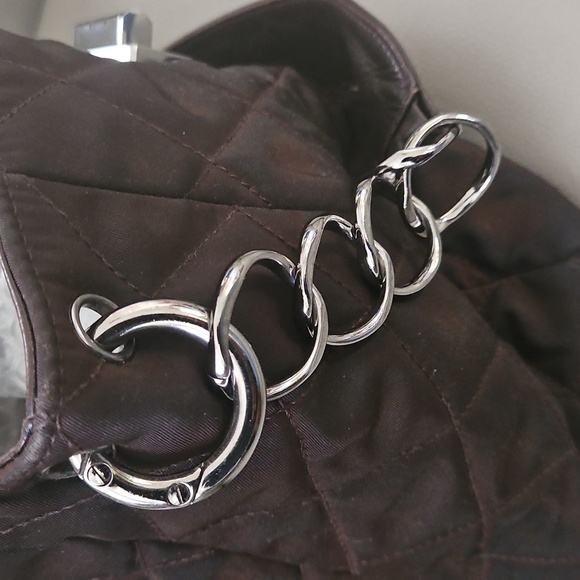 Chanel Dark Brown Quilted Shoulder Bag - Picture 6 of 15